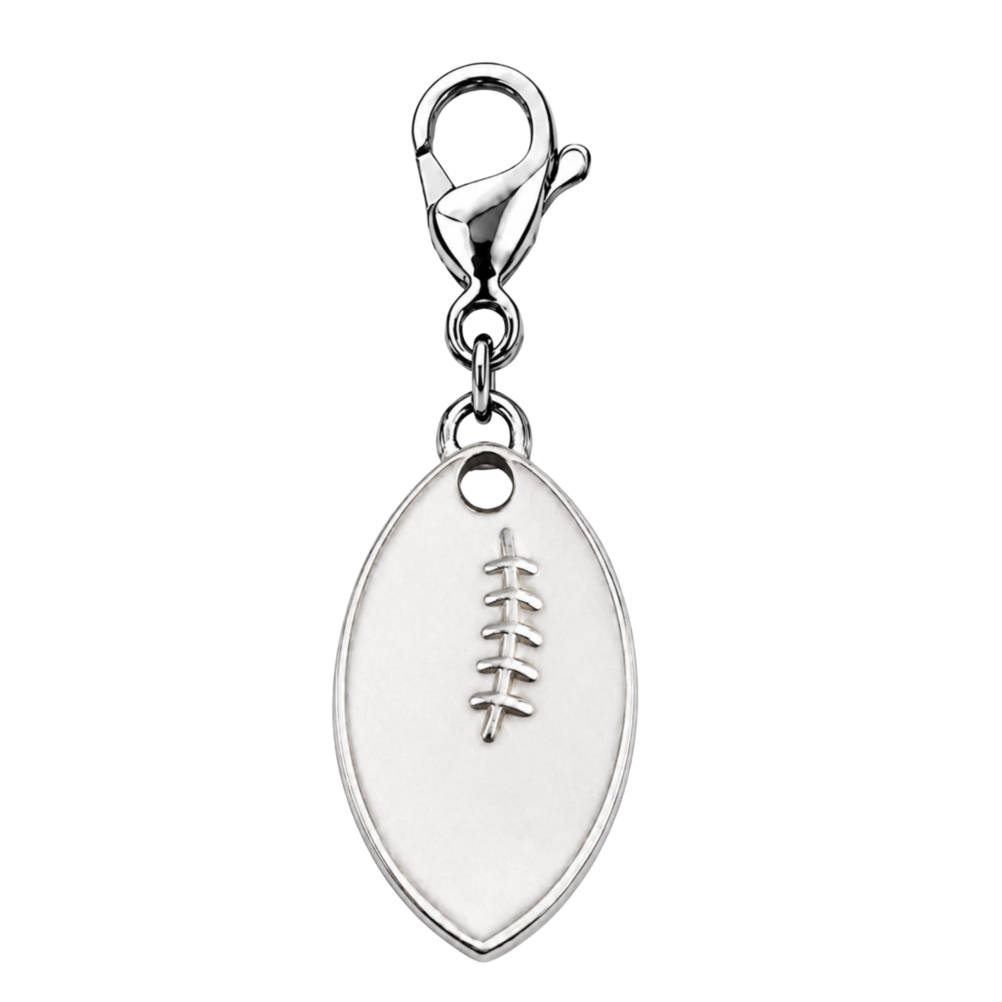 Football Clip On Zipper Pull