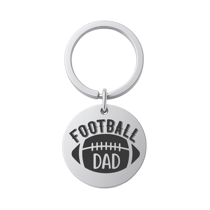 Football Dad Keychain