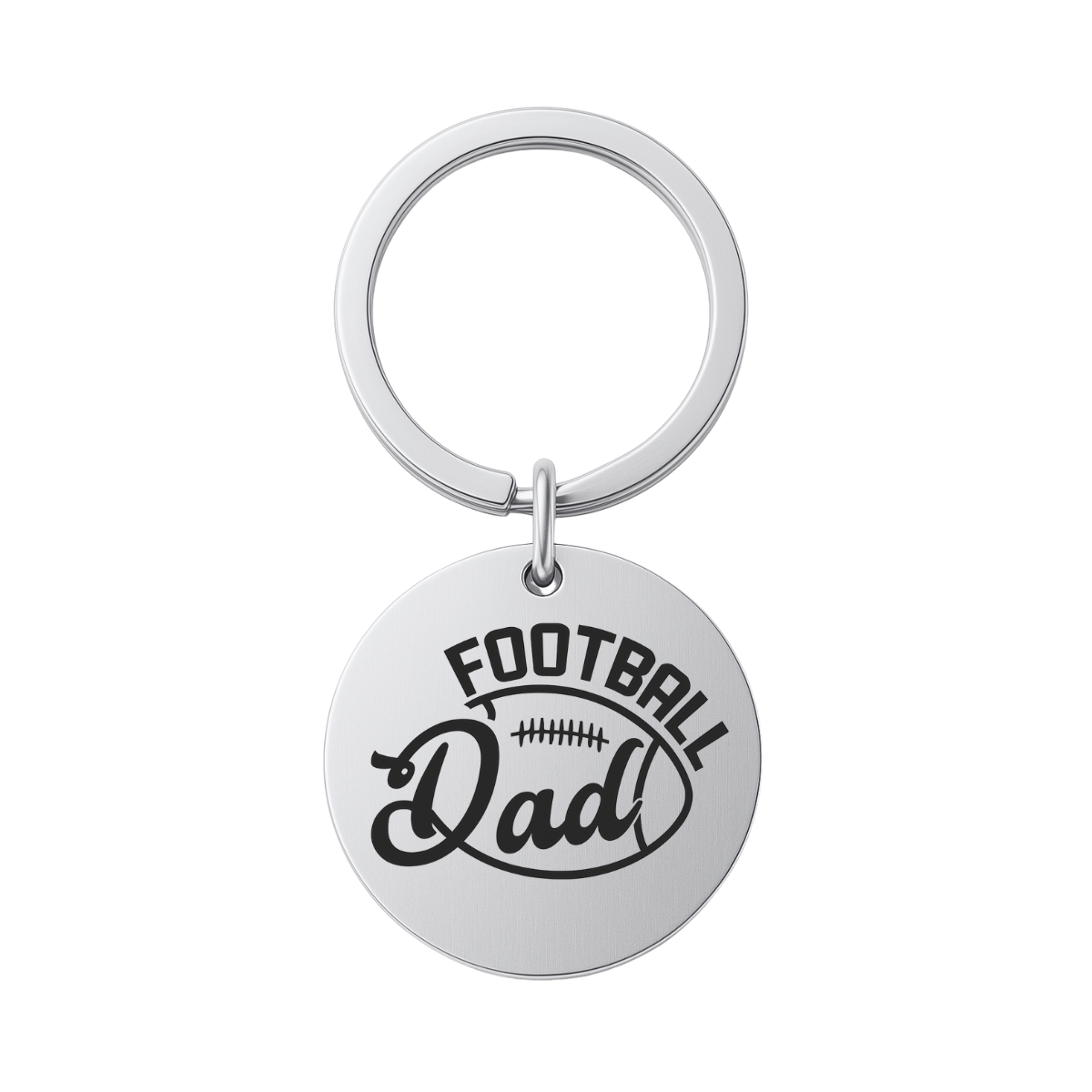 Football Dad Keychain