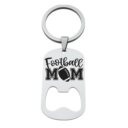 Football Mom Keychain