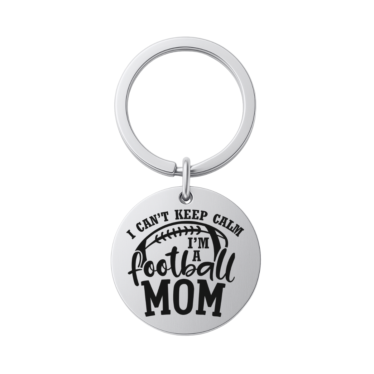 Football Mom Keychain