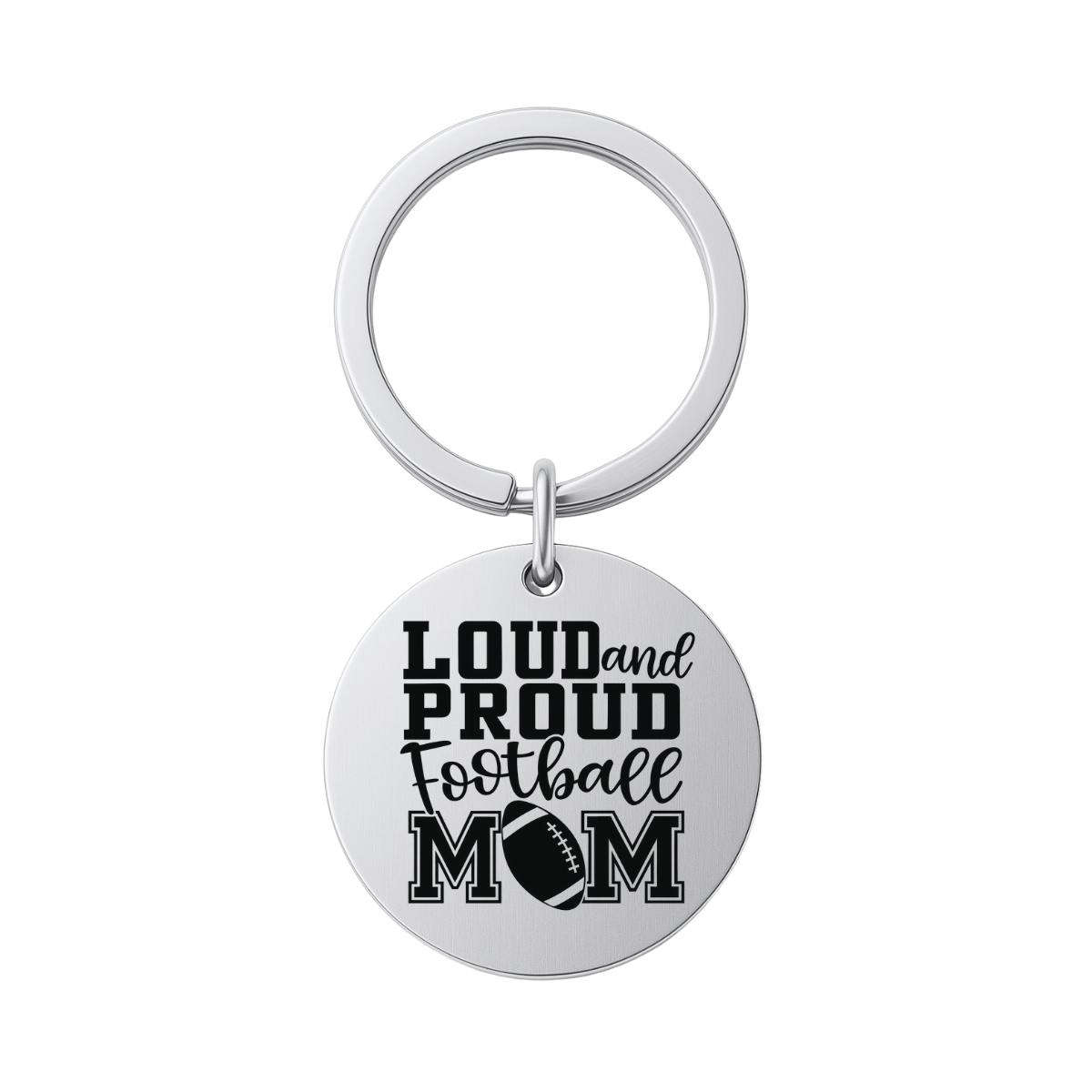 Football Mom Keychain