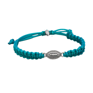 Adjustable Football Rope Bracelet - Made in the USA - SportyBella
