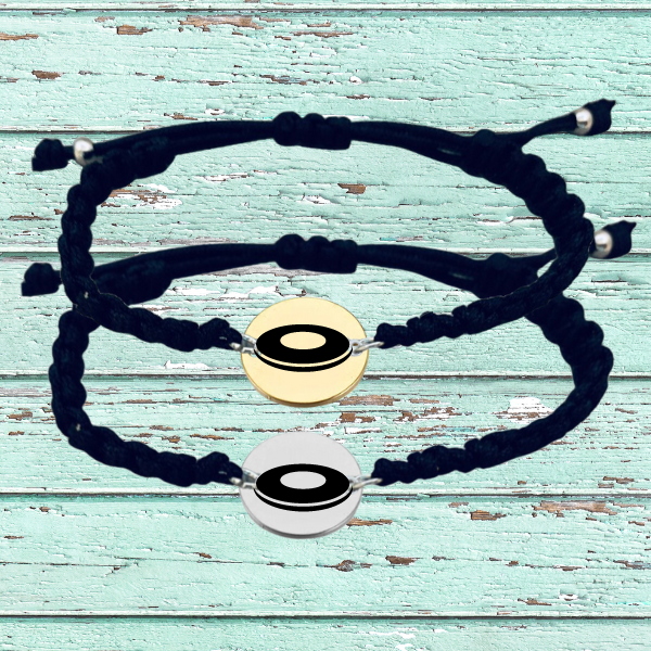 Ultimate Frisbee Adjustable Rope Bracelet