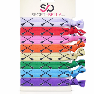 Lacrosse Hair Ties Set- Multi Colored