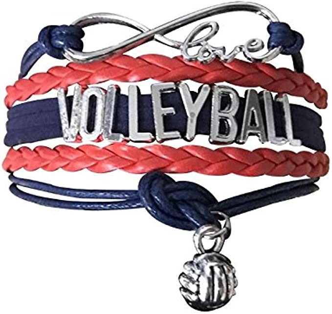 Volleyball Love Bracelet - Pick Your Team Colors