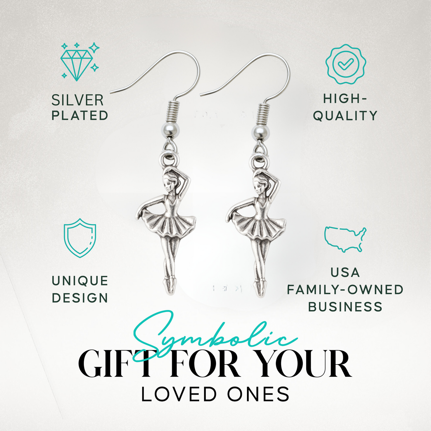 Girls Dance Earrings