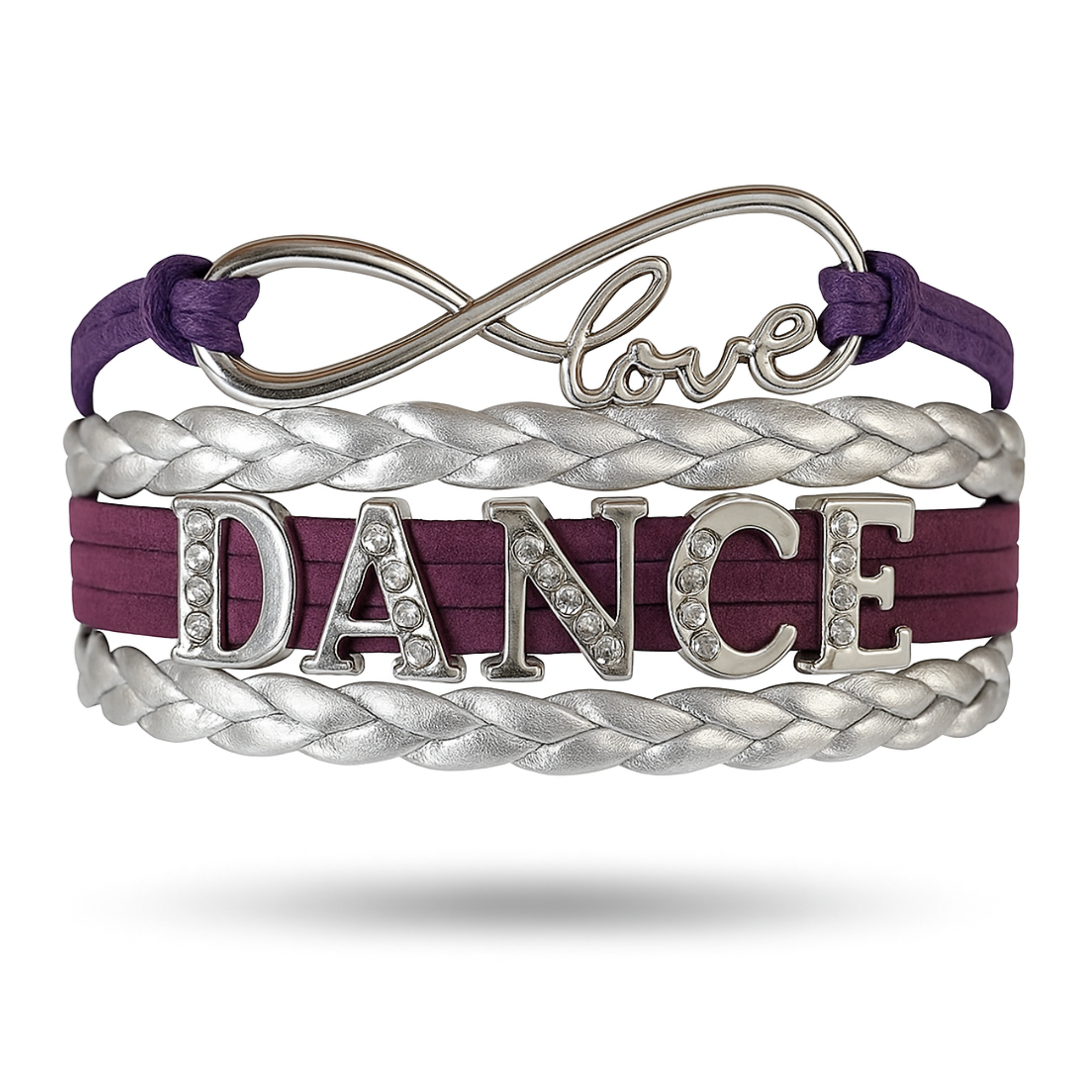 Girls Dance Rhinestone Bracelet