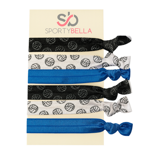 Girls Volleyball Hair Ties -Pick Colors