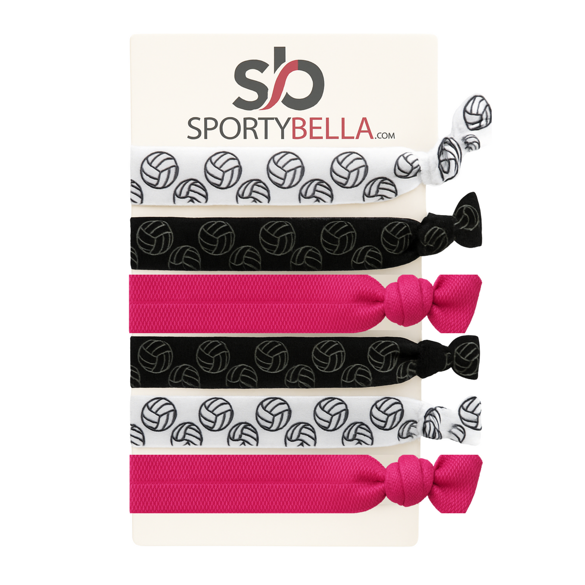 Girls Volleyball Hair Ties -Pick Colors