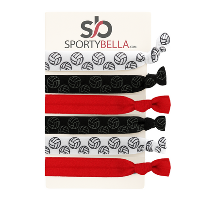 Girls Volleyball Hair Ties -Pick Colors