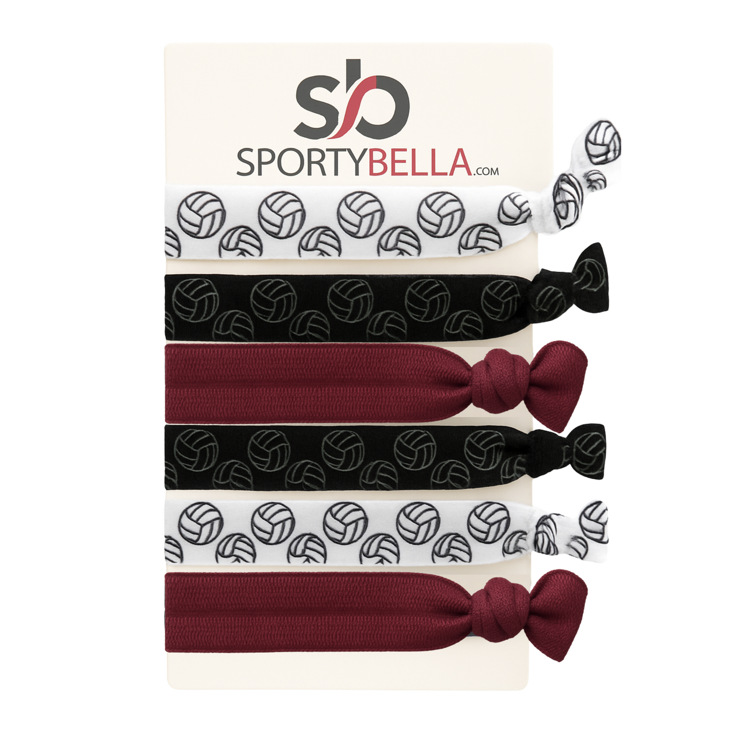 Girls Volleyball Hair Ties -Pick Colors