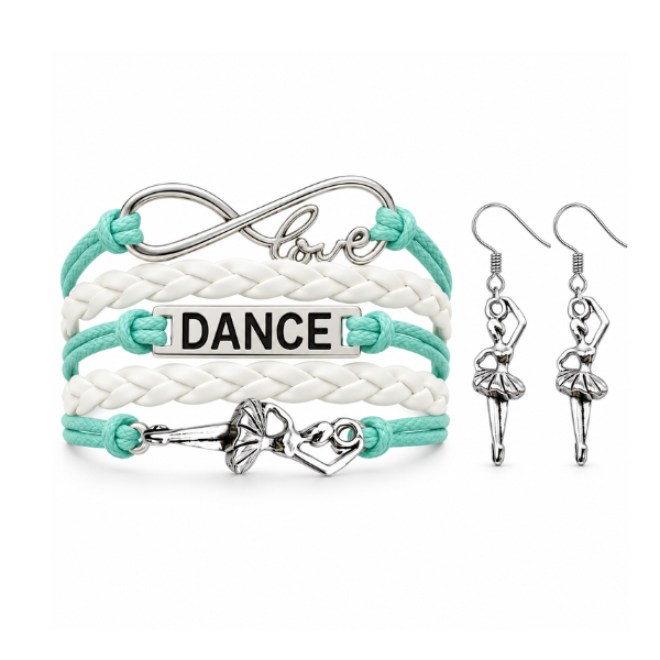 Girls Infinity Dance Jewelry Set