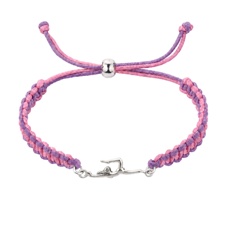 Gymnastics Multi Colored Rope Bracelet - Pick Colors