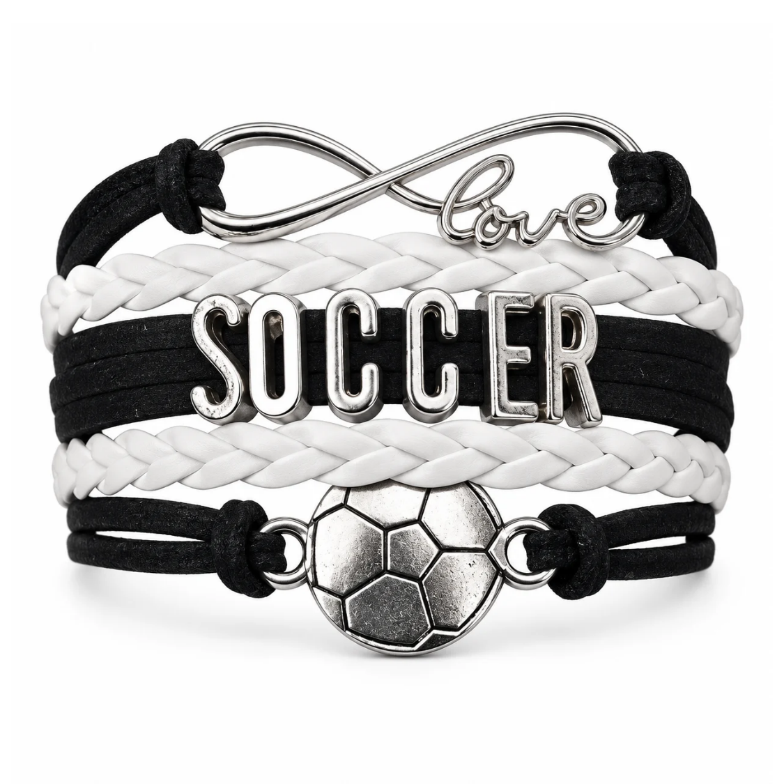 Girls Soccer Bracelet - 12 Team Colors