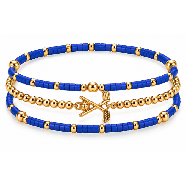 Golf Game Day Bracelet Stack