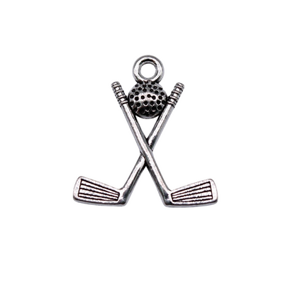 Golf Clubs Charm