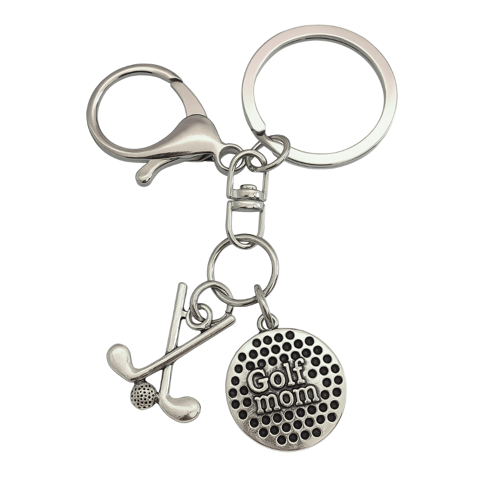Golf Mom Keychain