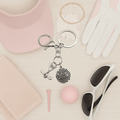 Golf Mom Keychain
