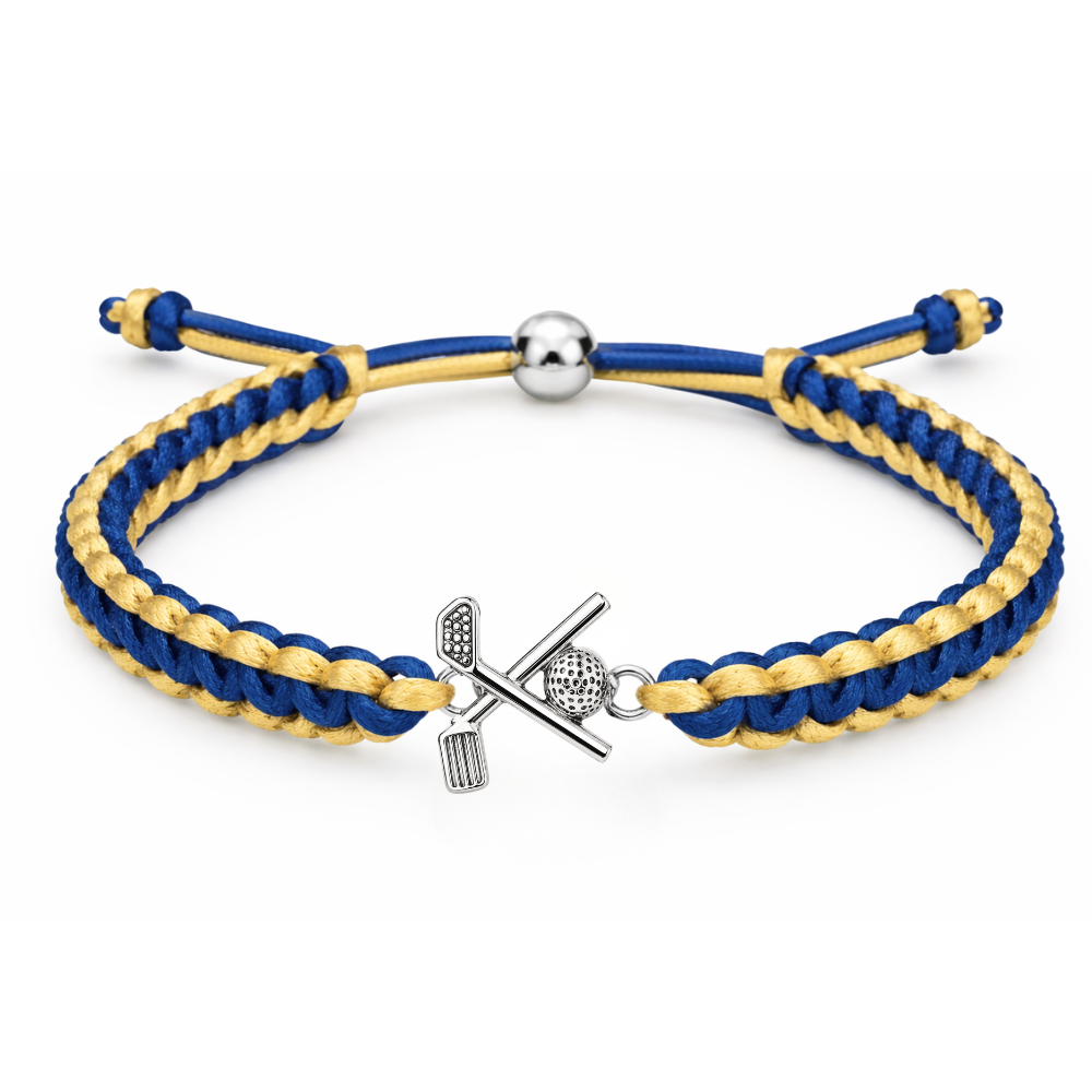 Golf Multi Colored Connector Rope Bracelet