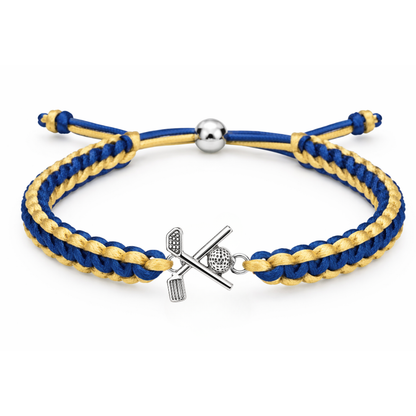 Golf Multi Colored Connector Rope Bracelet