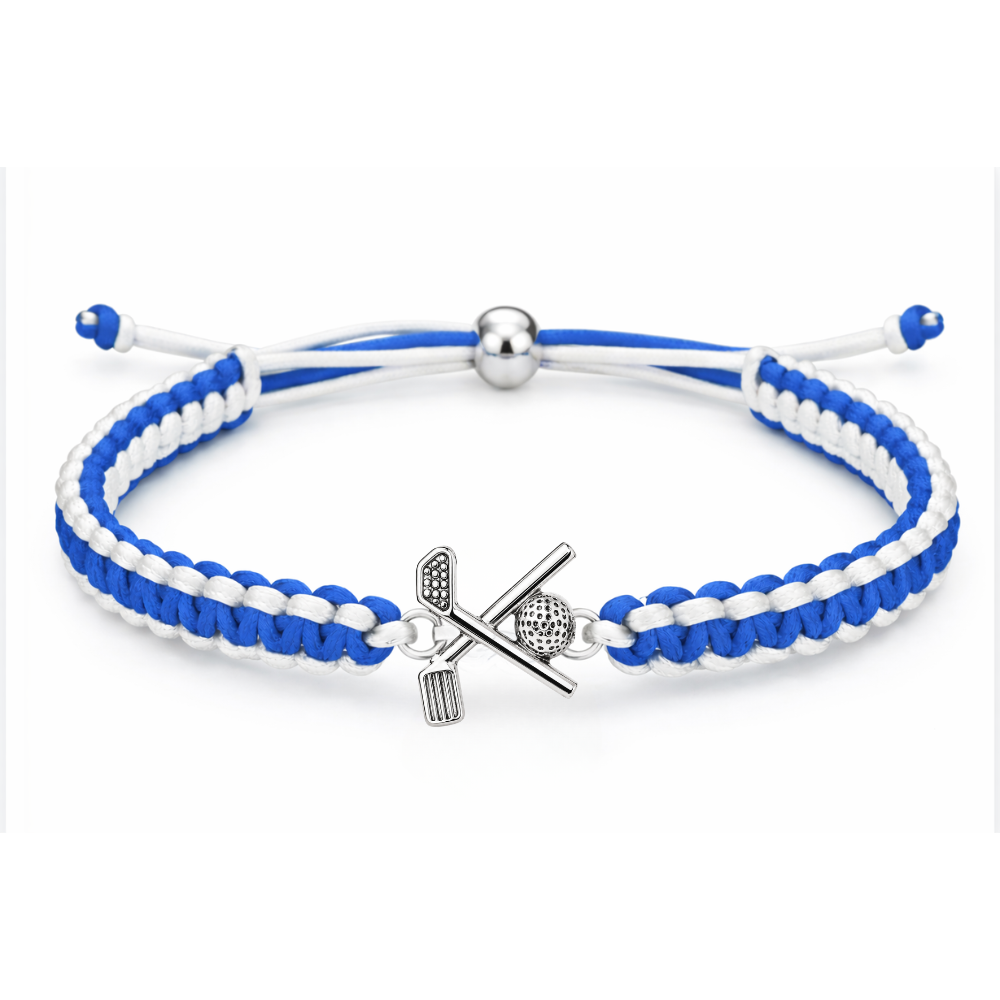Golf Multi Colored Connector Rope Bracelet