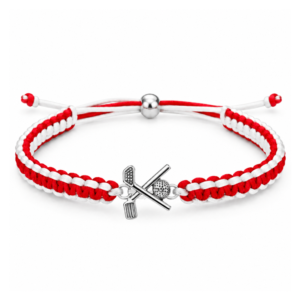 Golf Multi Colored Connector Rope Bracelet