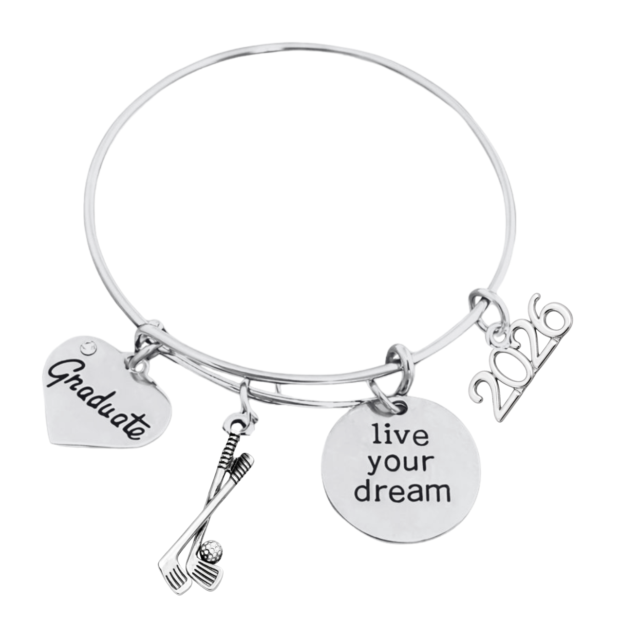2026 Sports Graduation Bracelet - Live Your Dream- Pick Activity