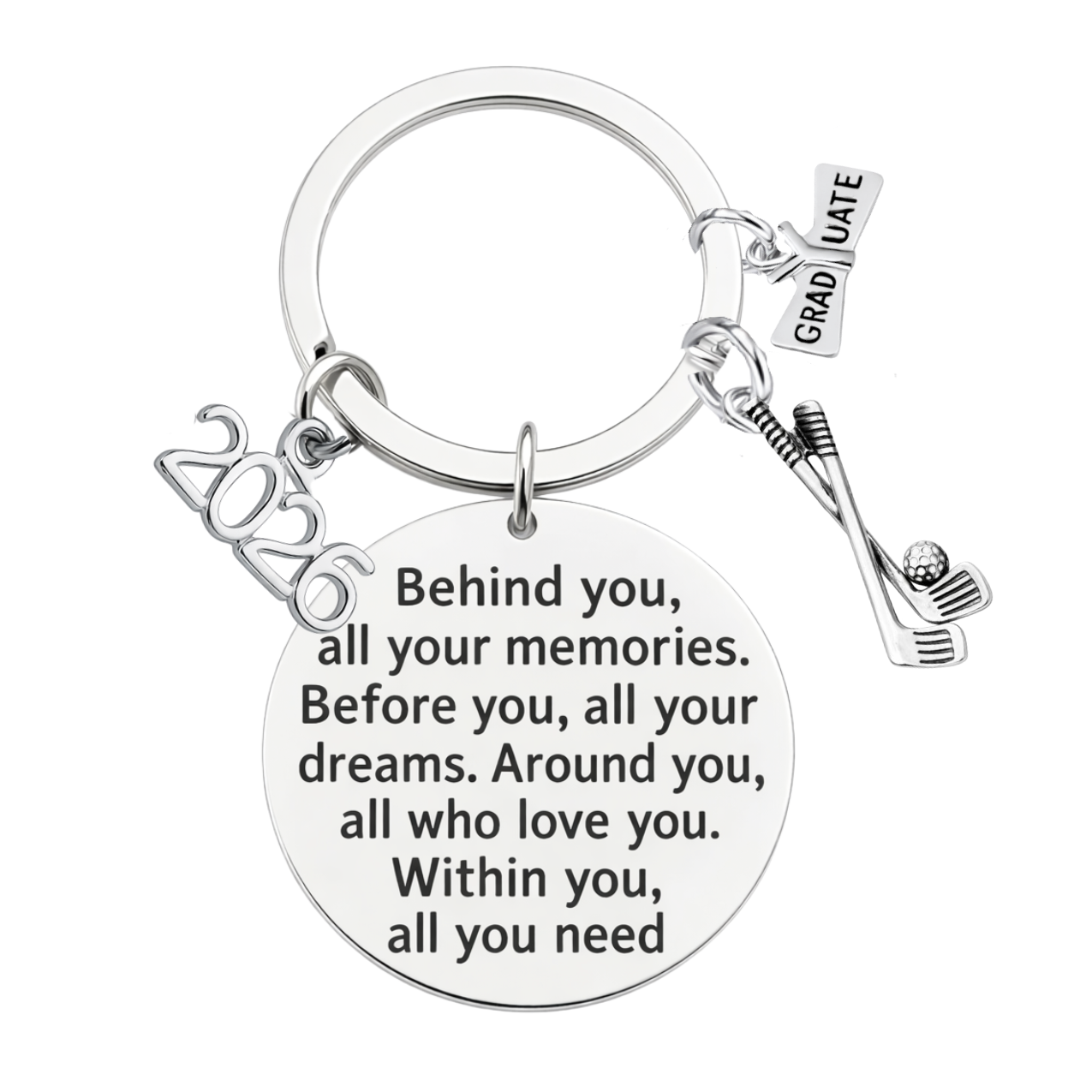 2026 Sports Graduation Keychain -Memories