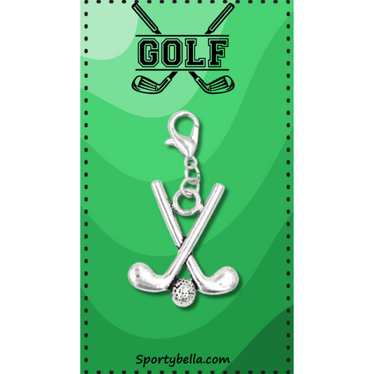 Golf Clip On Zipper Pull