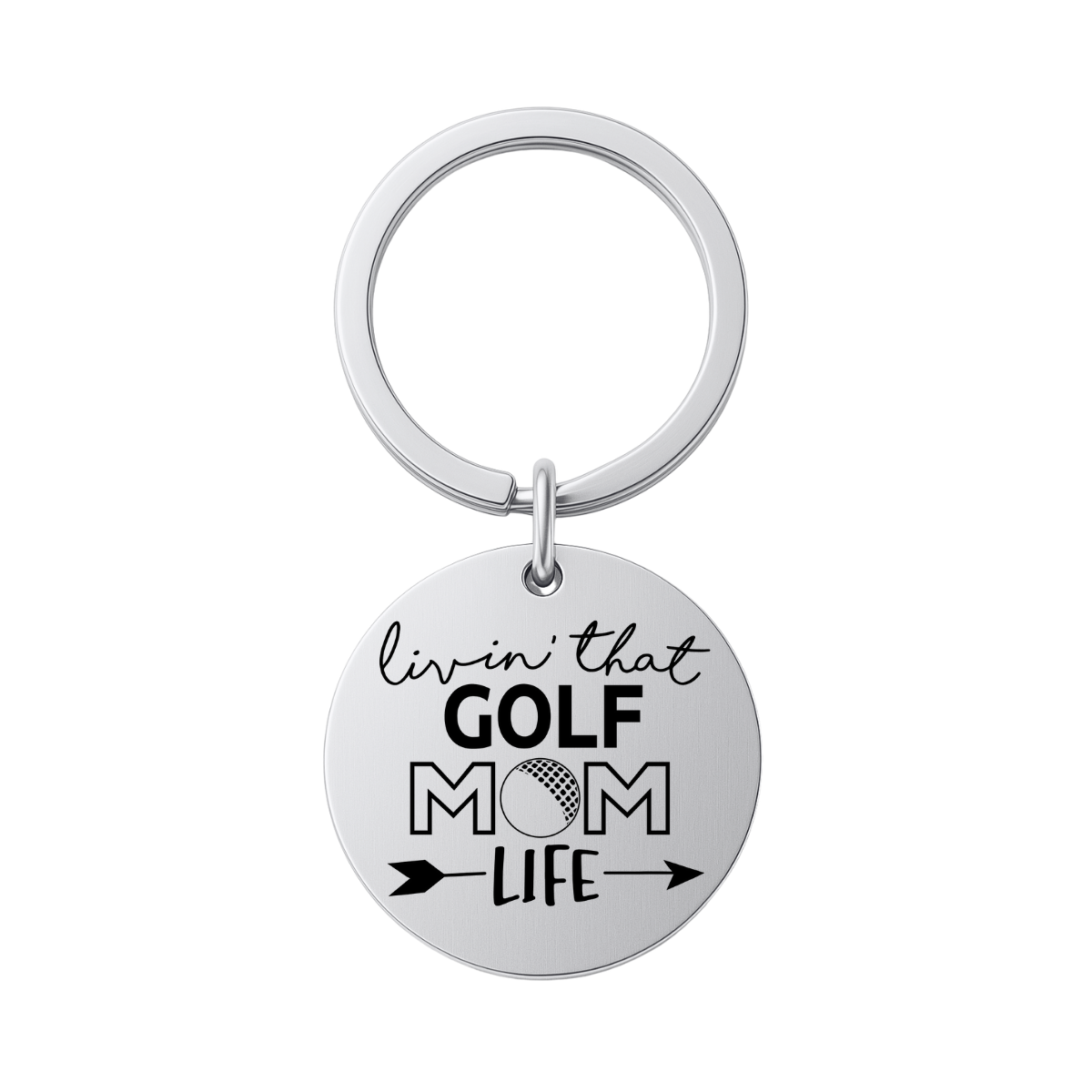 Golf Mom Keychain
