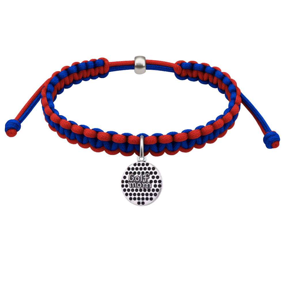 Golf Multi Colored Rope Bracelet