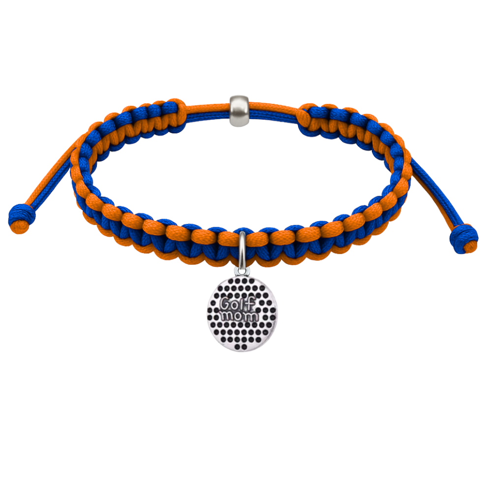 Golf Multi Colored Rope Bracelet