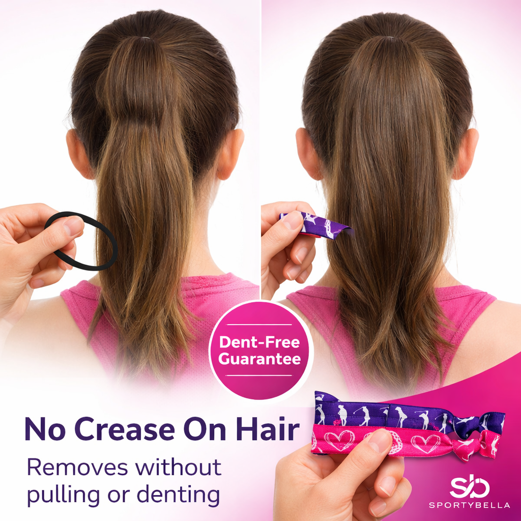 Golf Girl Hair Ties