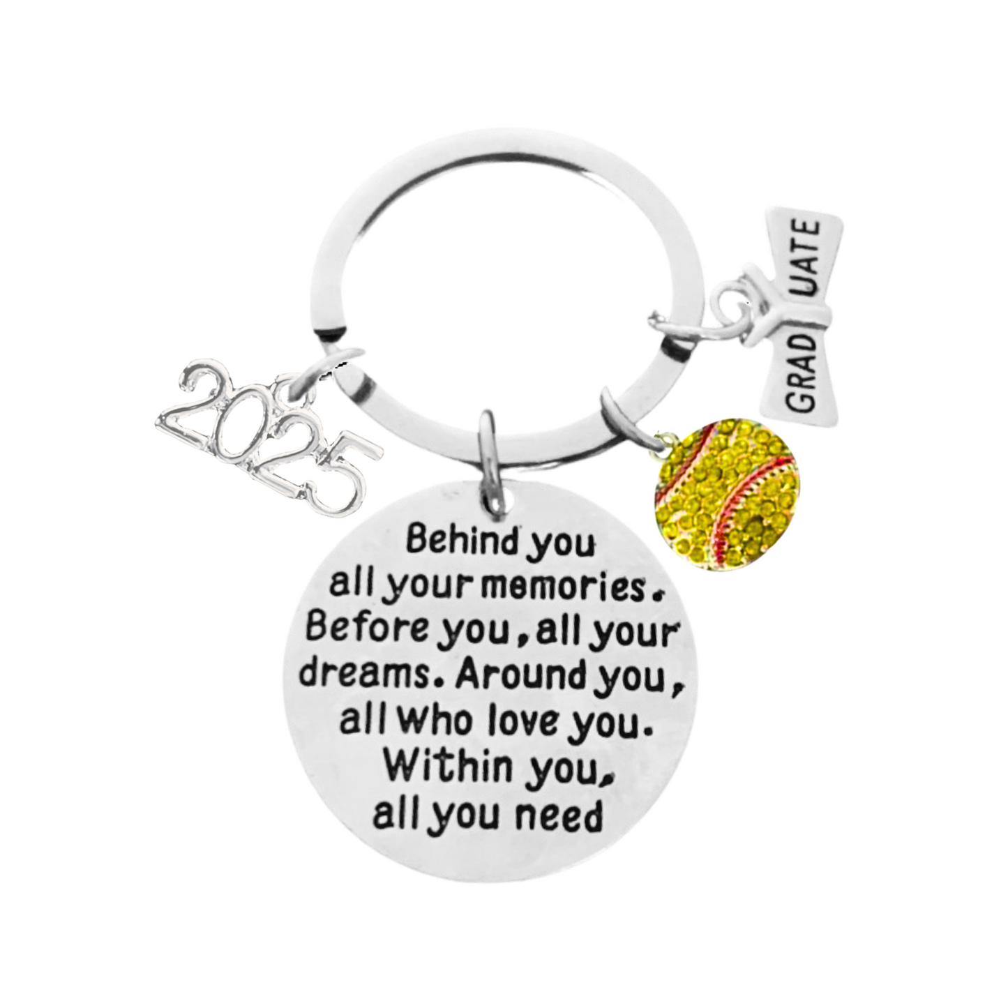 2025 Sports Graduation Keychain -Memories