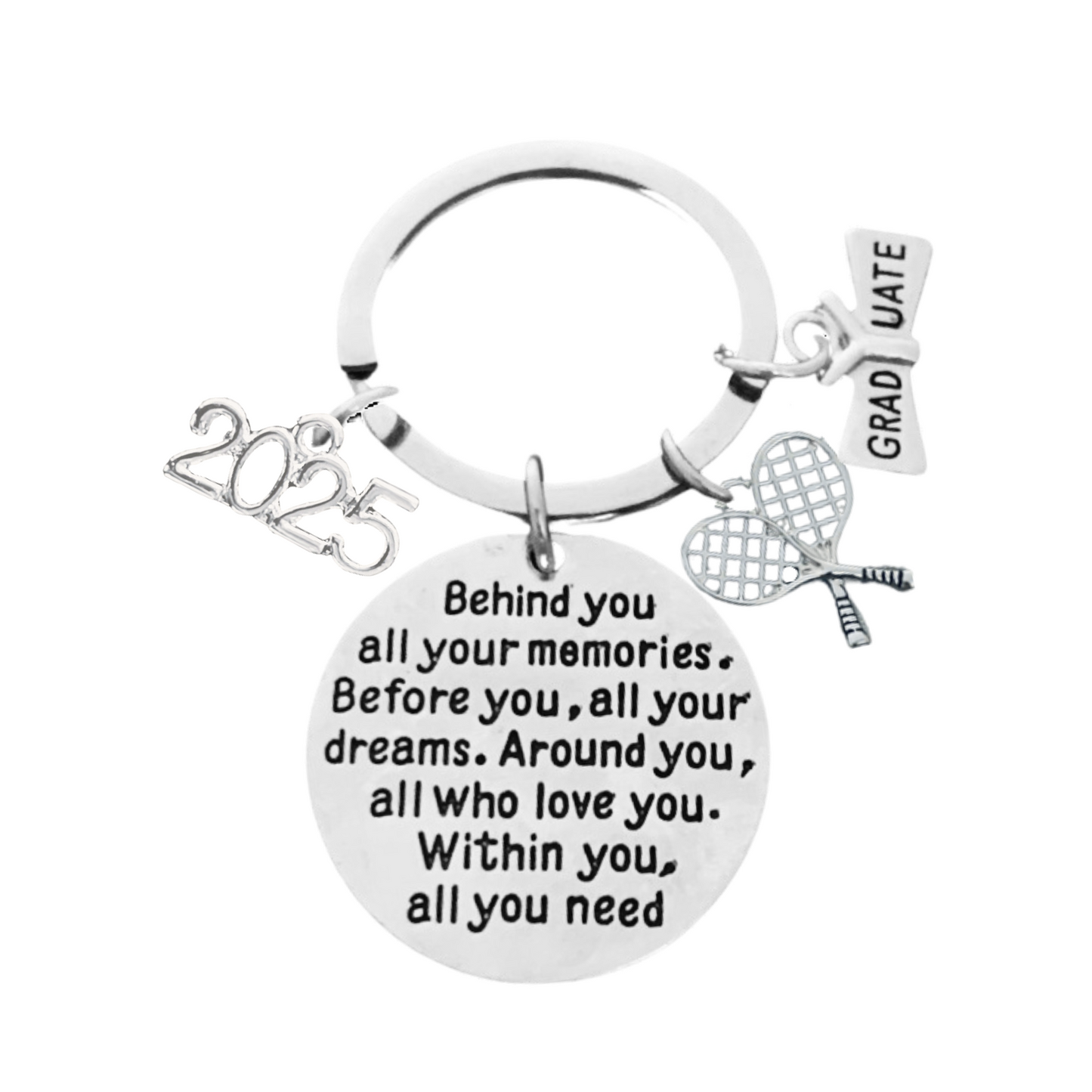 2025 Sports Graduation Keychain -Memories