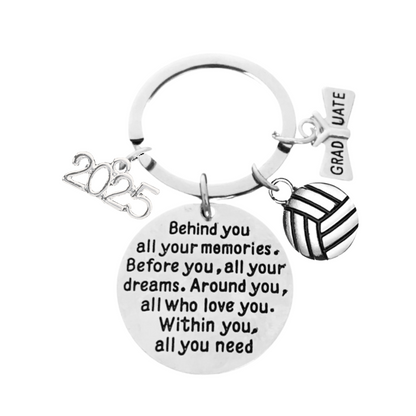 2025 Sports Graduation Keychain -Memories