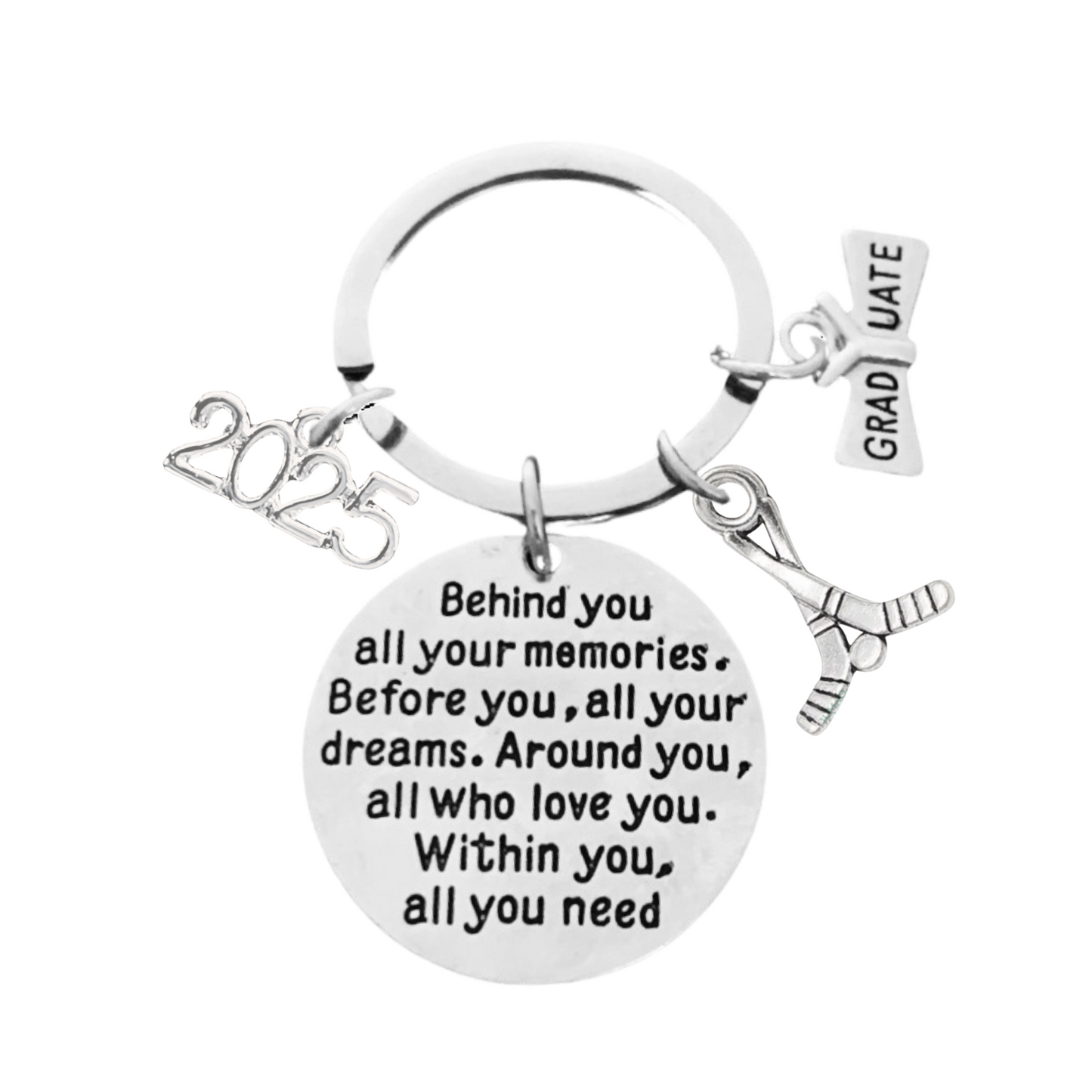 2025 Sports Graduation Keychain -Memories