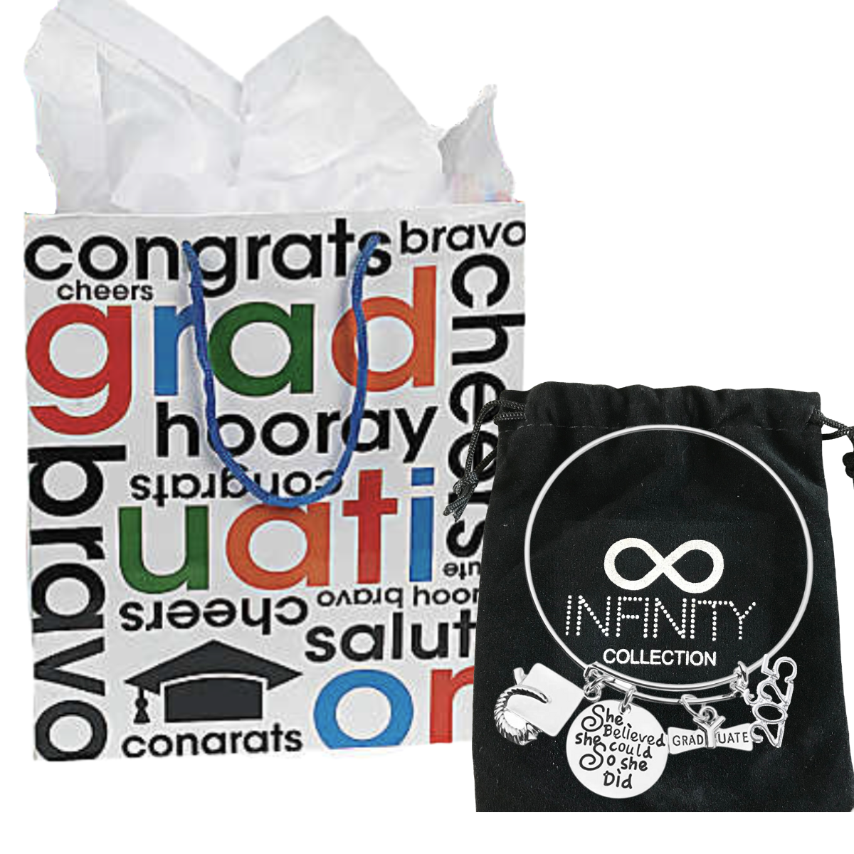 2025 Graduation Bracelet & Gift Bag