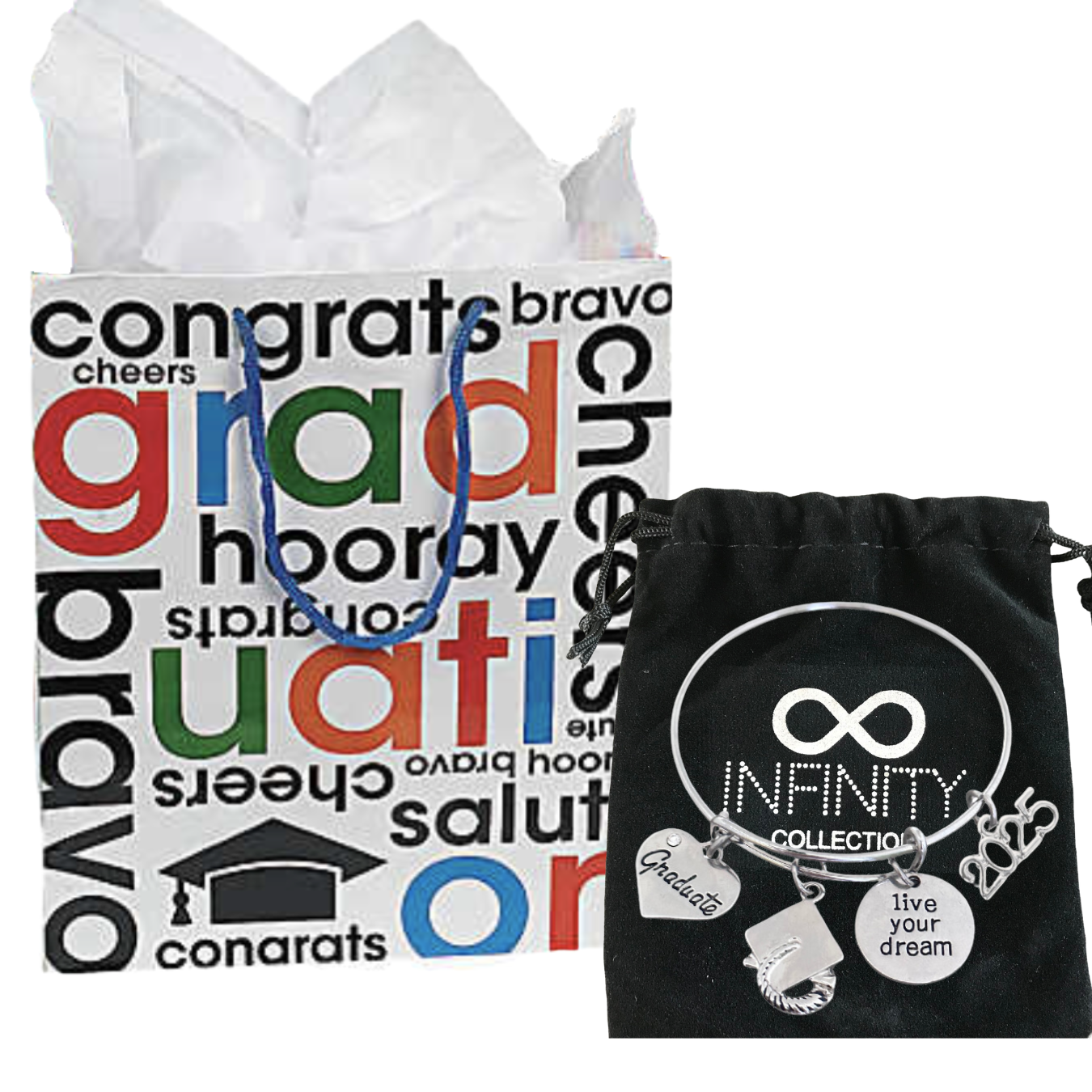 2025 Graduation Bracelet & Gift Bag