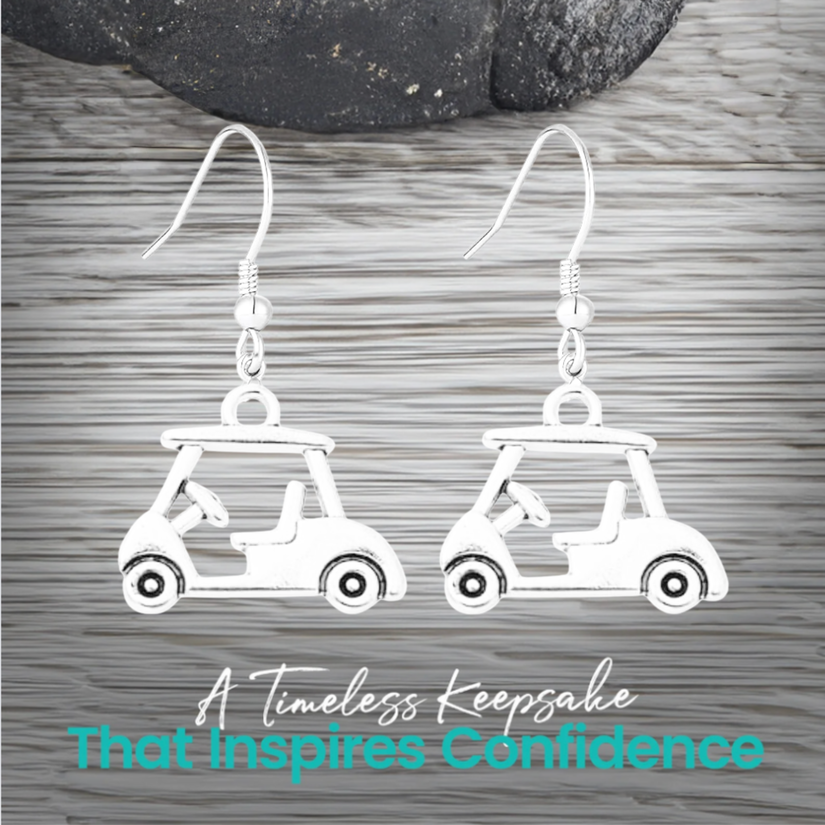 Golf Cart Earrings