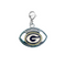 "G" Football Charm