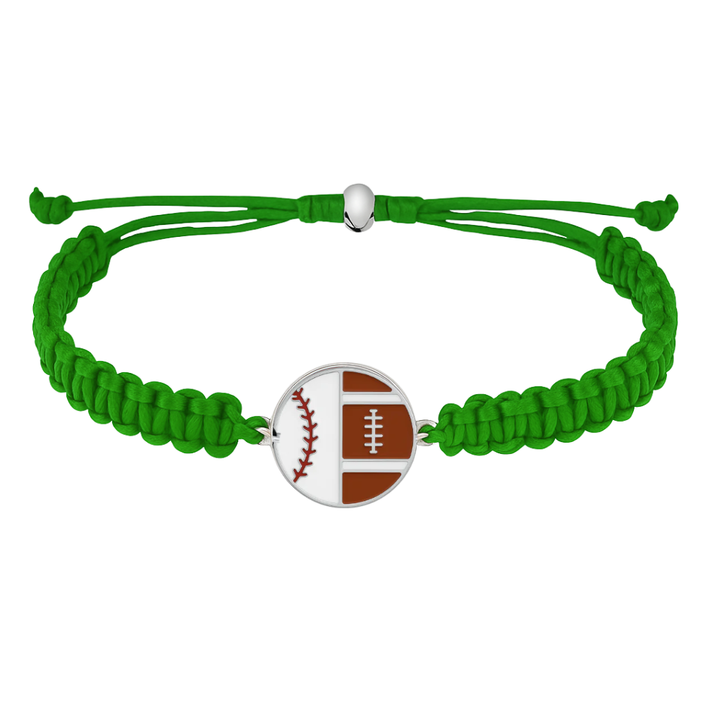 Baseball & Football 2 Sport Bracelet