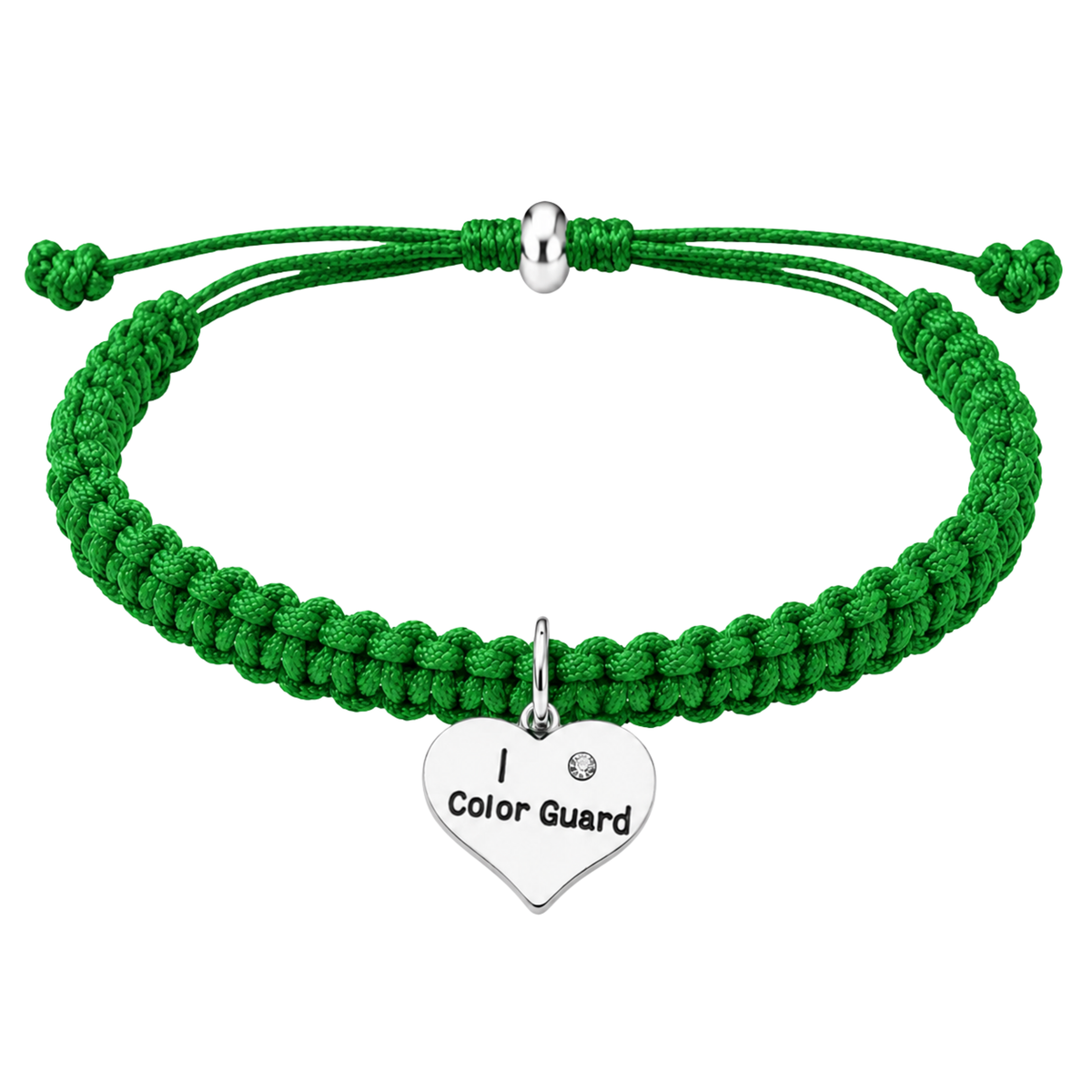 Color Guard Adjustable Rope Bracelet