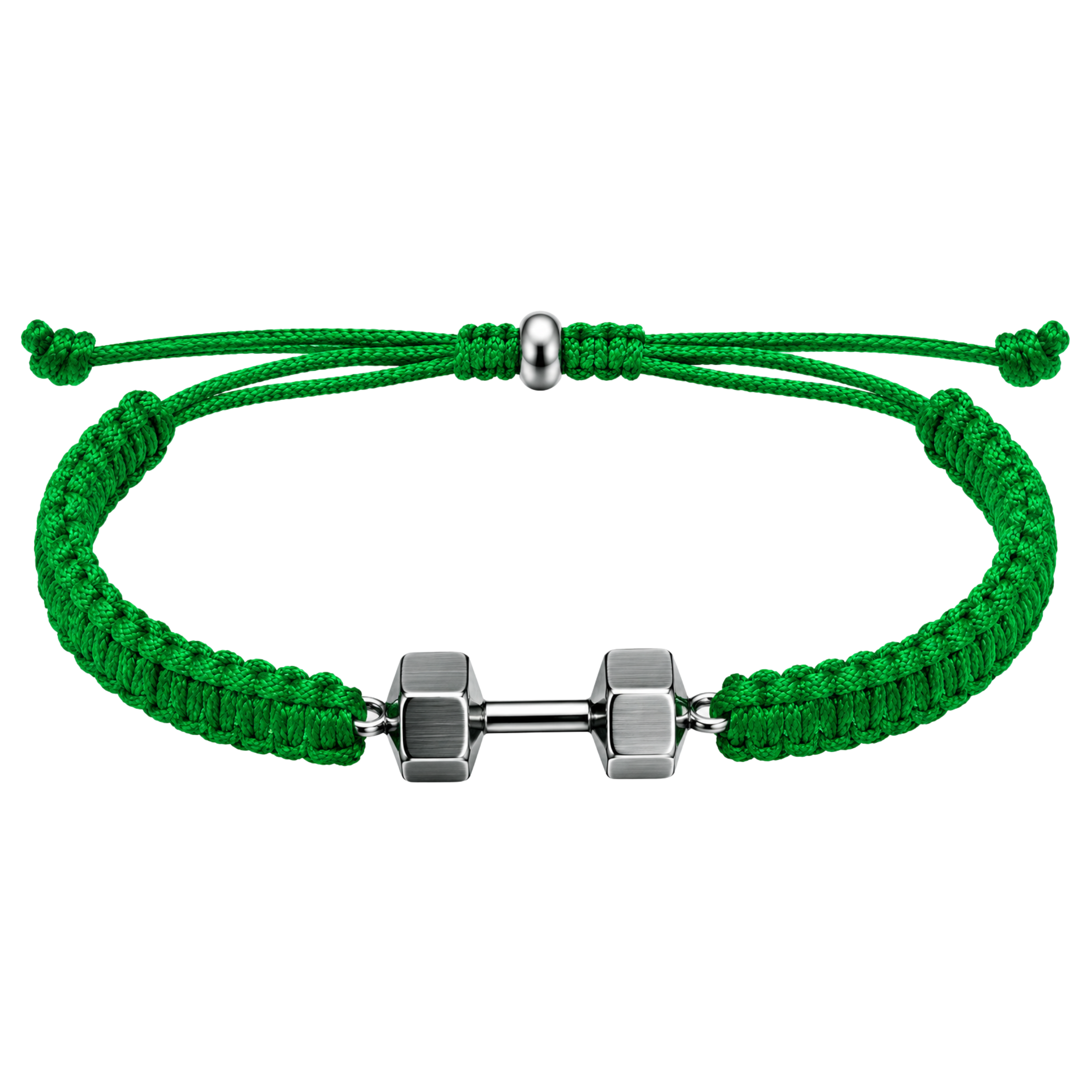 Dumbbell Adjustable Rope Bracelet