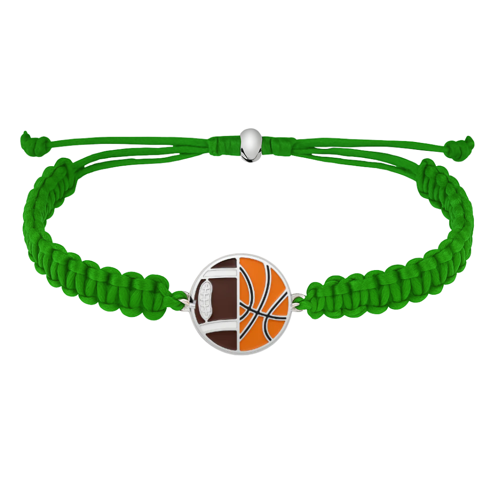 Football & Basketball Rope Bracelet