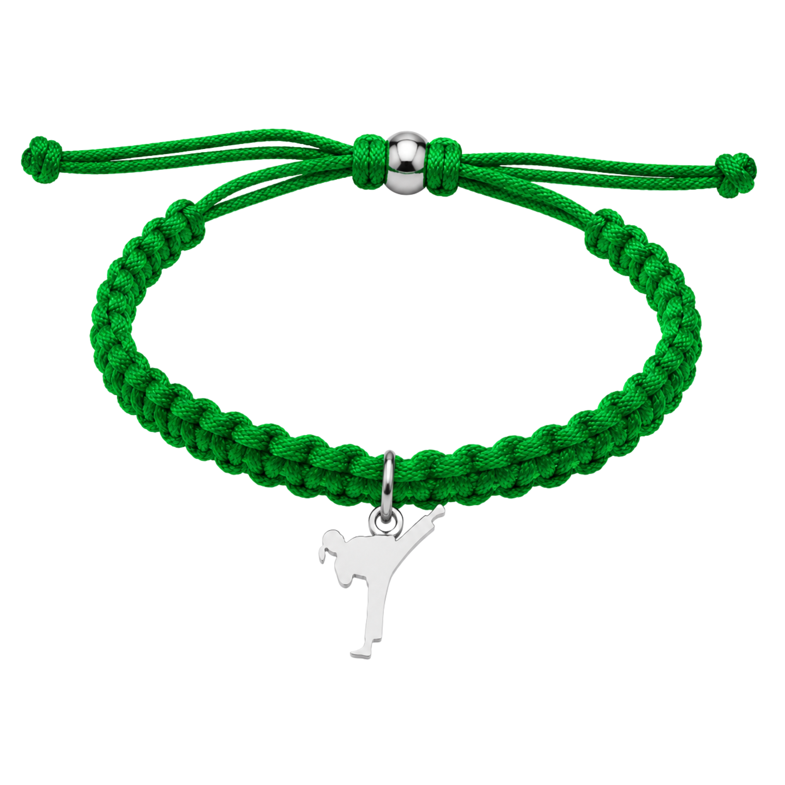Karate Girl Adjustable Rope Bracelet