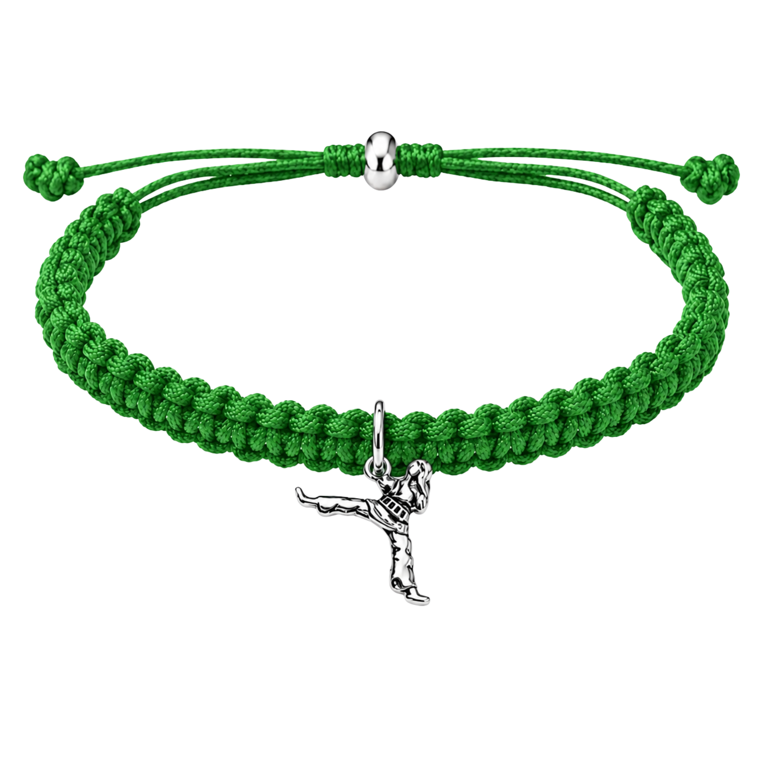 Karate Girl Adjustable Rope Bracelet