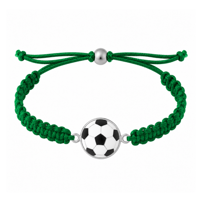 Soccer Rope Bracelet - Pick Color
