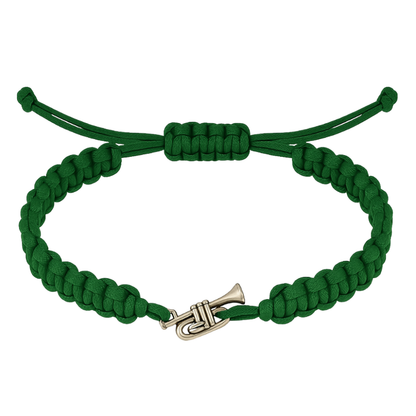 Trumpet Adjustable Rope Bracelet